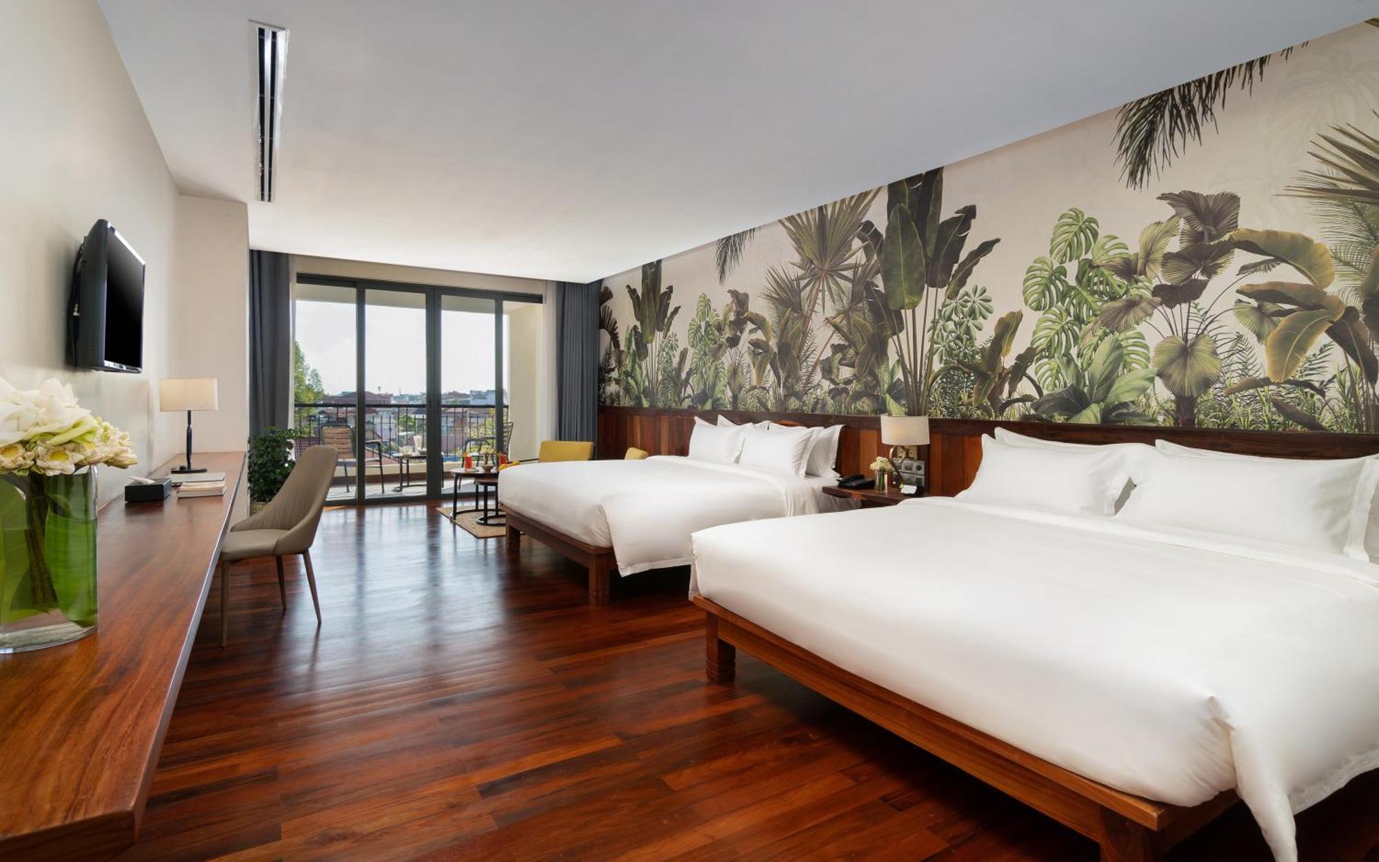 Koulen Central Hotel Siem Reap Exteriör bild