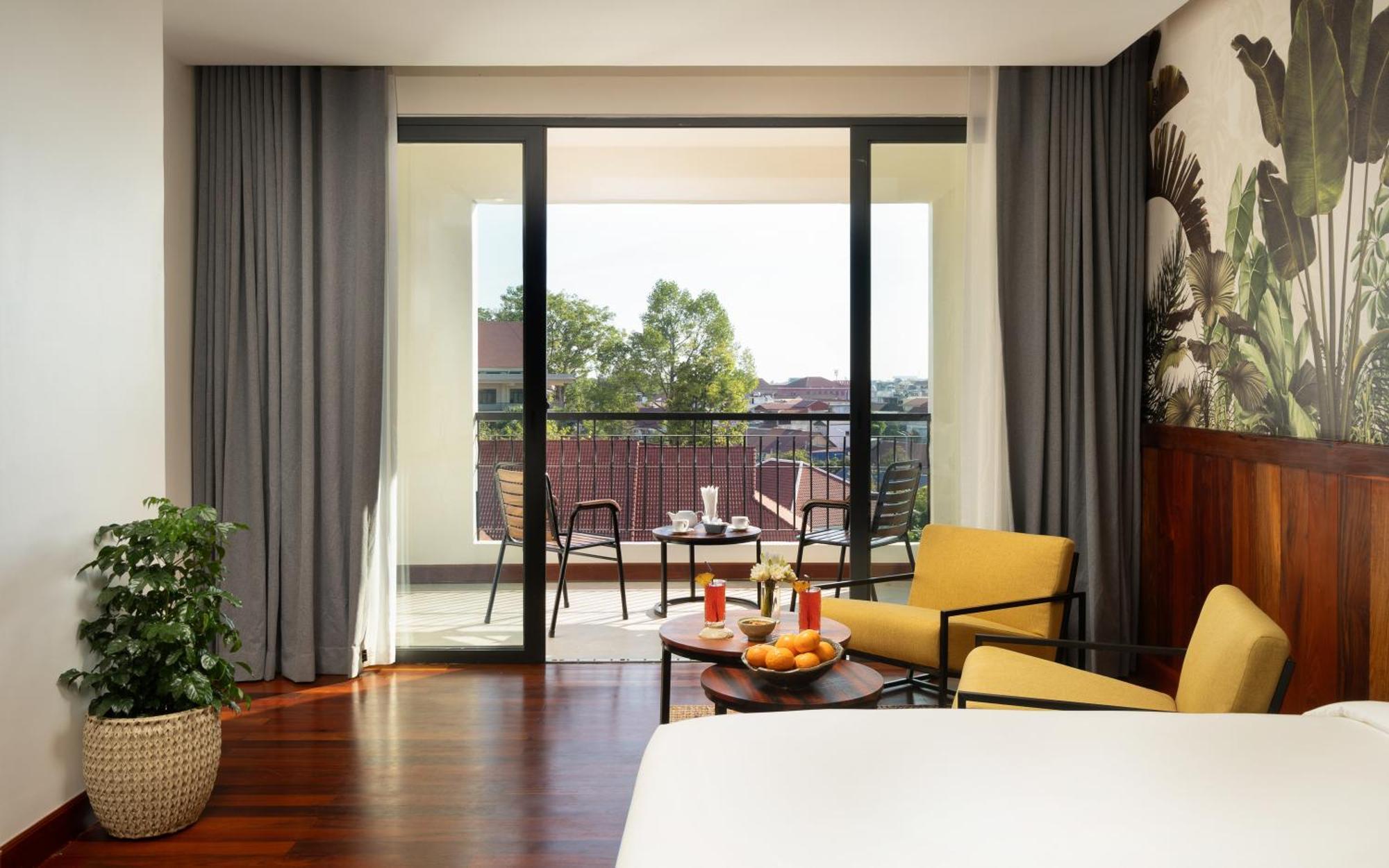 Koulen Central Hotel Siem Reap Exteriör bild