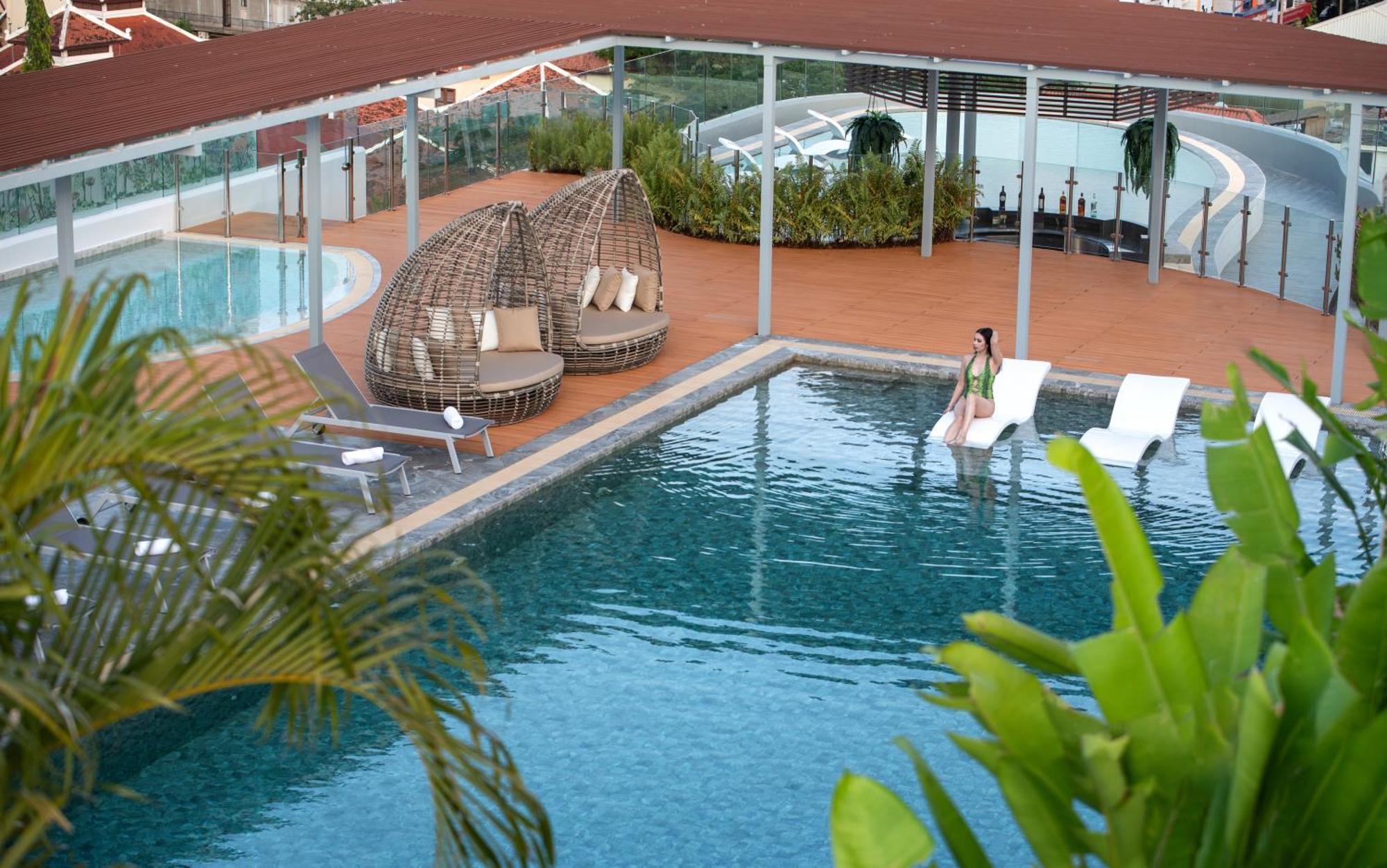 Koulen Central Hotel Siem Reap Exteriör bild