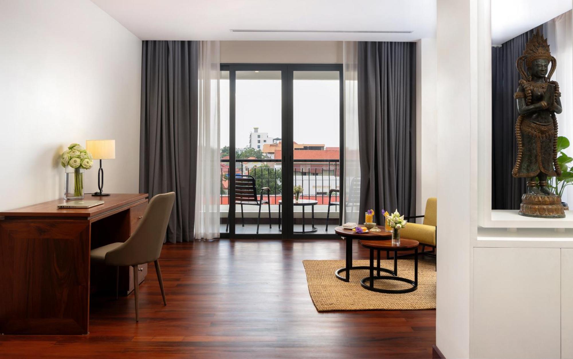 Koulen Central Hotel Siem Reap Exteriör bild